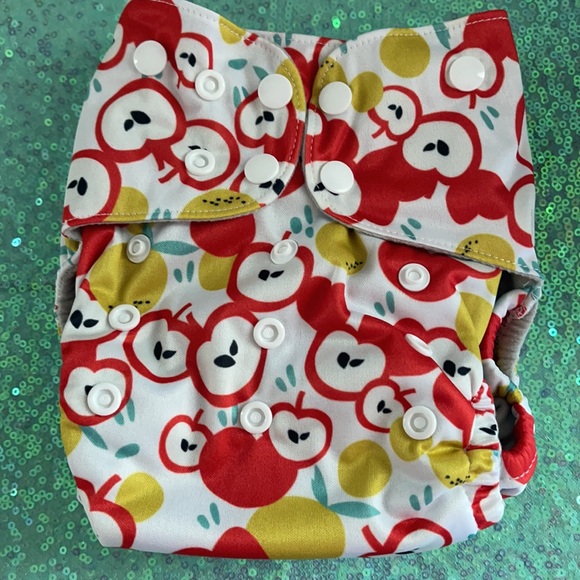 Simple Being Reusable Cloth Diapers- 6 (Foodie) - Picture 5 of 9